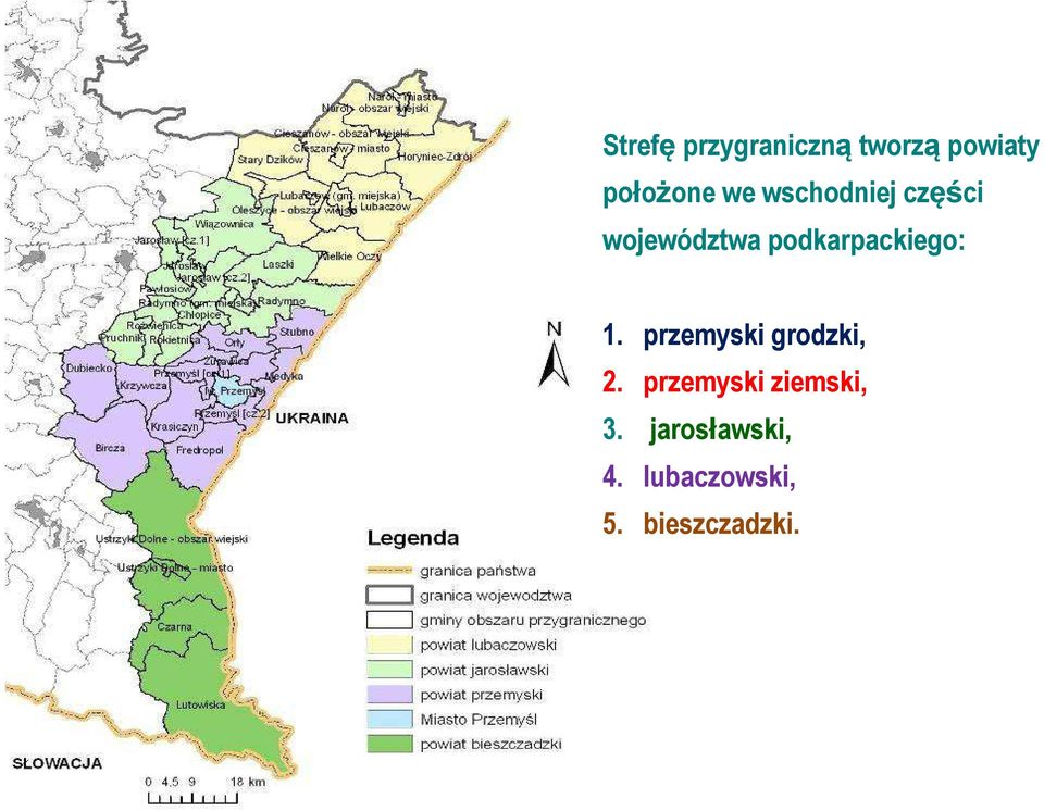 podkarpackiego: 1. przemyski grodzki, 2.