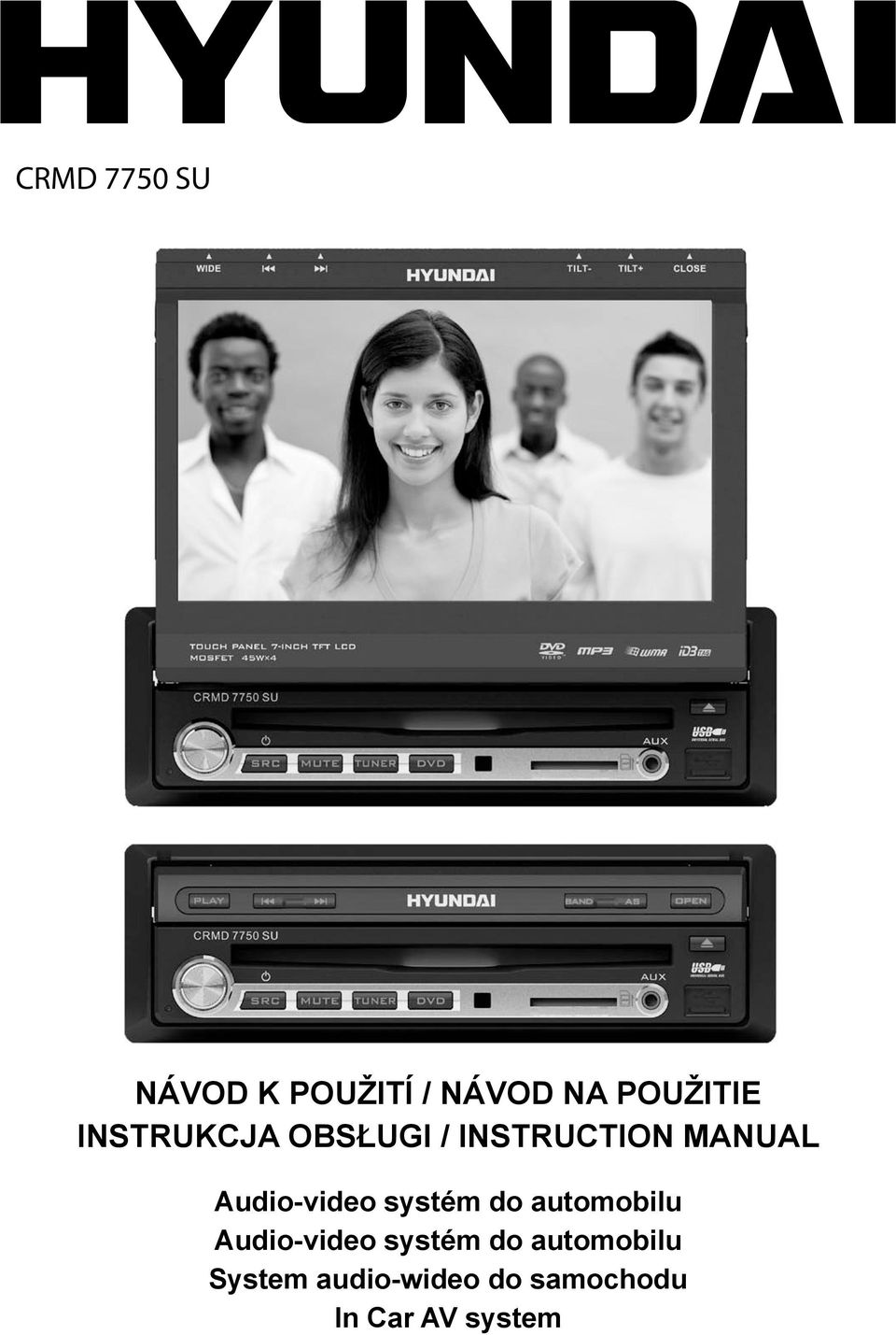Audio-video systém do automobilu Audio-video