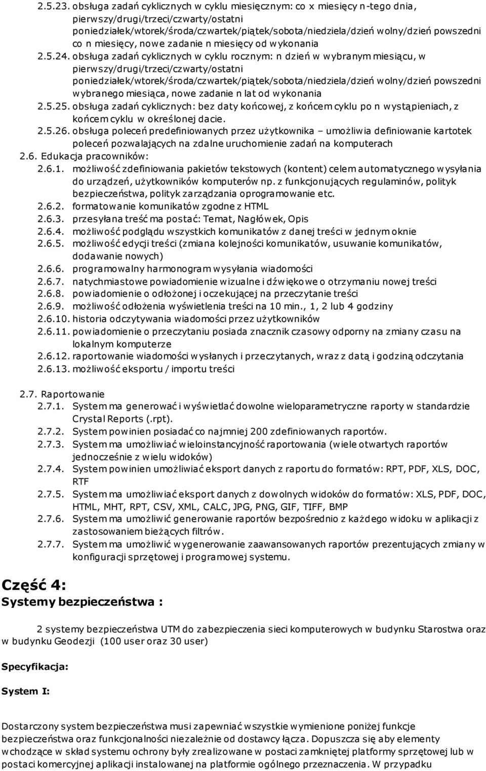 co n miesięcy, nowe zadanie n miesięcy od wykonania 2.5.24.