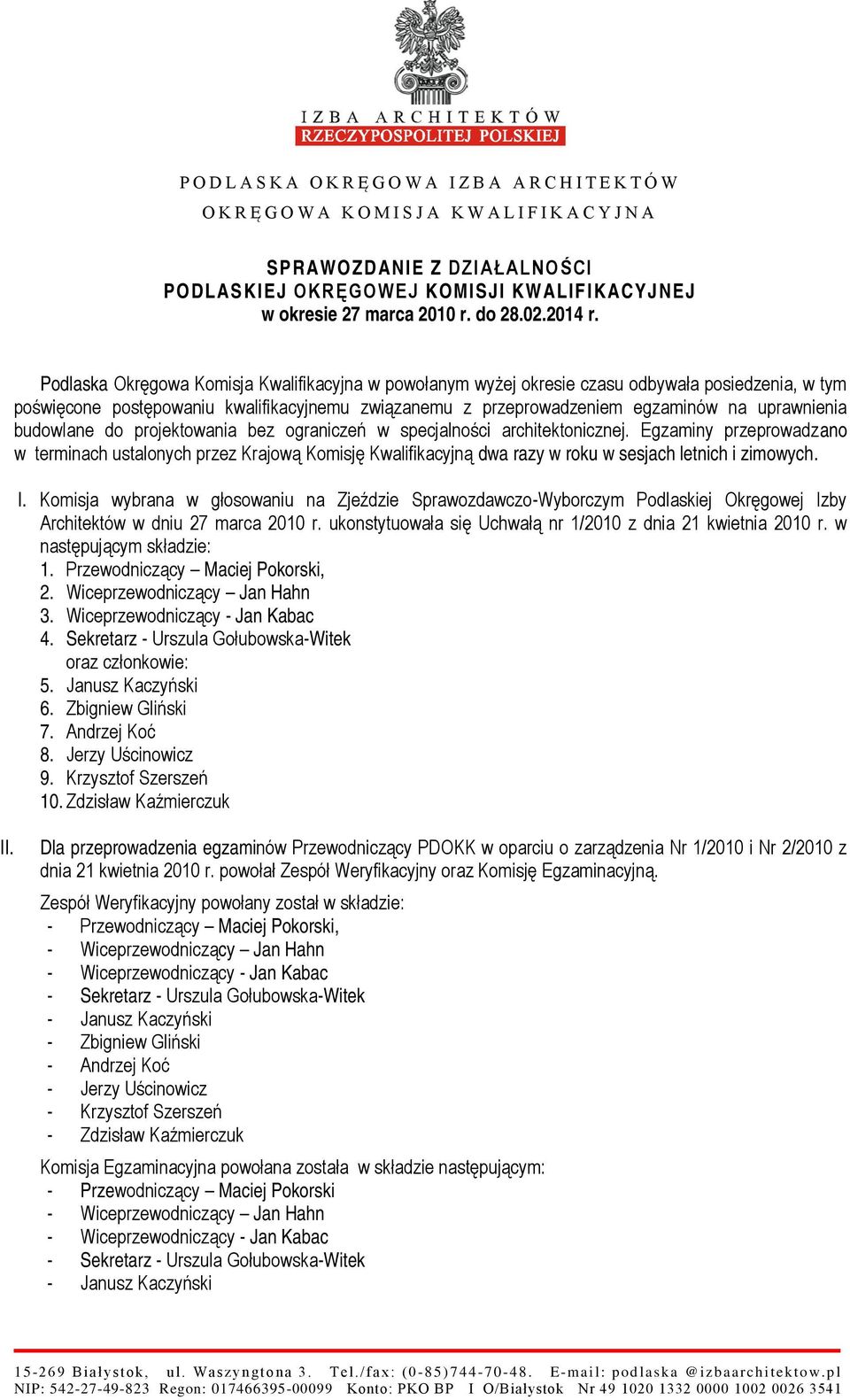 budowlane do projektowania bez ograniczeń w specjalności architektonicznej.