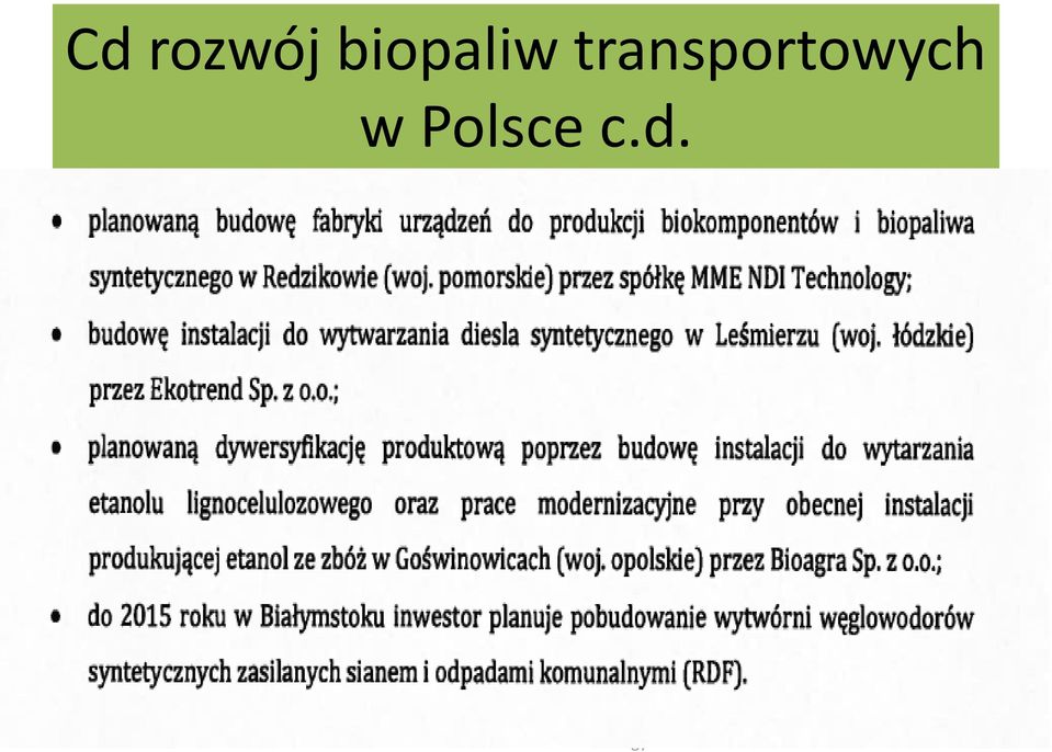 Polsce c.d.
