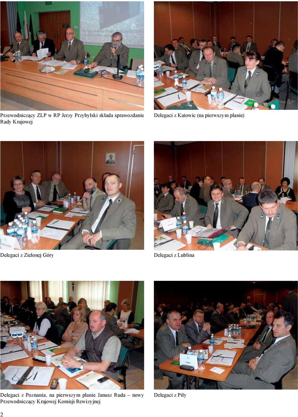 Góry Delegaci z Lublina Delegaci z Poznania, na pierwszym planie