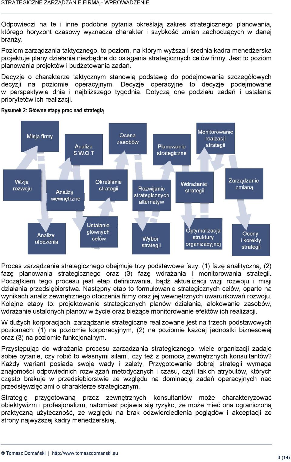 Jest to poziom planowania projektów i budżetowania zadań. Decyzje o charakterze taktycznym stanowią podstawę do podejmowania szczegółowych decyzji na poziomie operacyjnym.