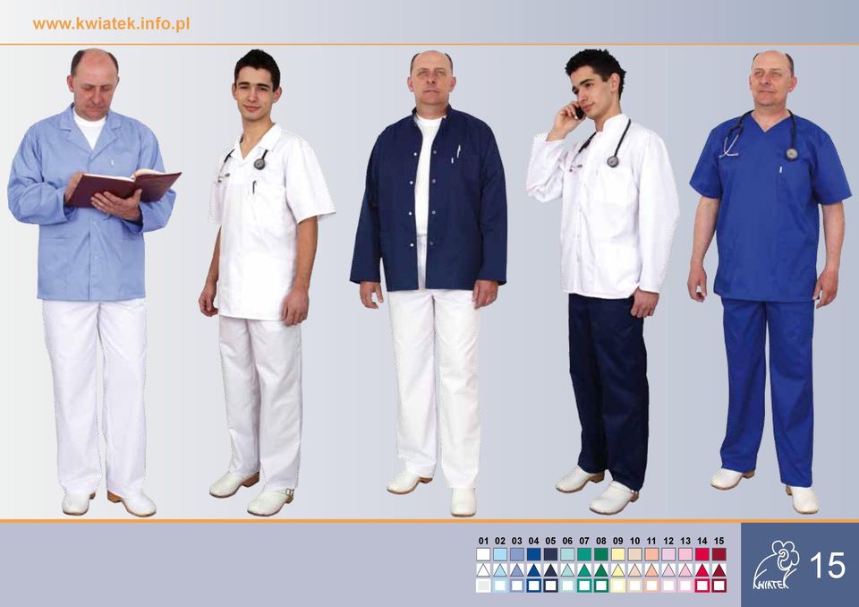 Catalogue of medical clothing. Katalog. Odzieży medycznej - PDF Free  Download