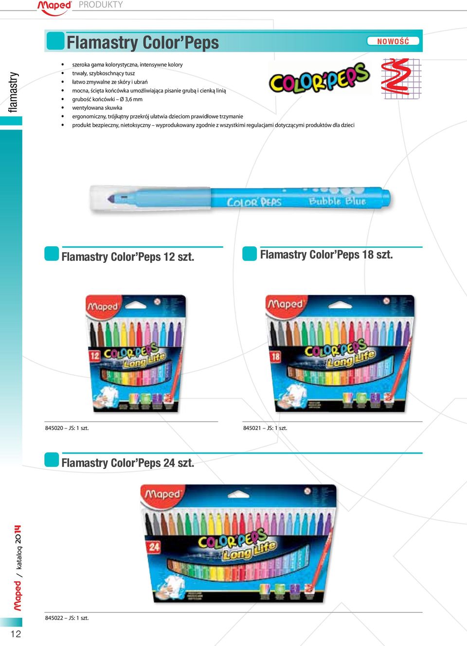 przekrój ułatwia dzieciom prawidłowe trzymanie produkt bezpieczny, nietoksyczny wyprodukowany zgodnie z wszystkimi regulacjami dotyczącymi