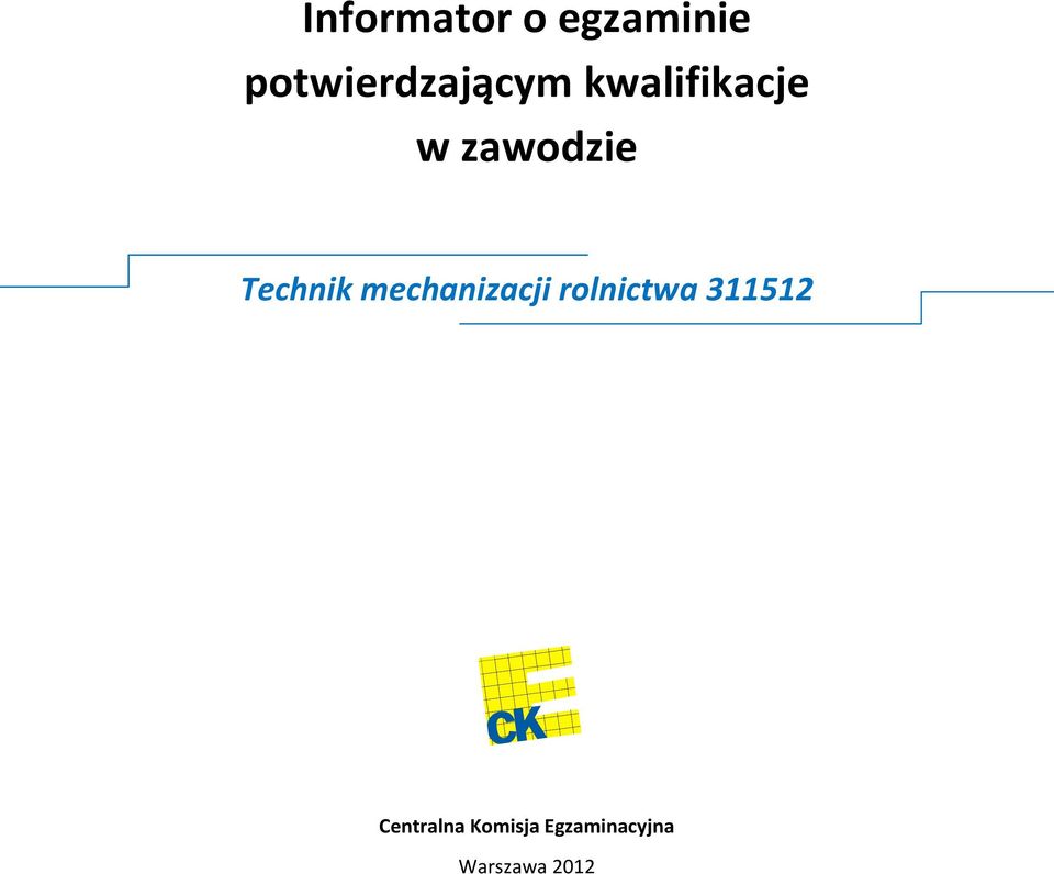 mechanizacji rolnictwa 311512