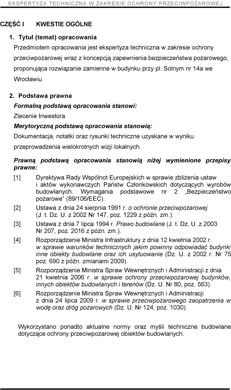 zamienne w budynku przy pl. Solnym nr 14a we Wrocławiu 2.