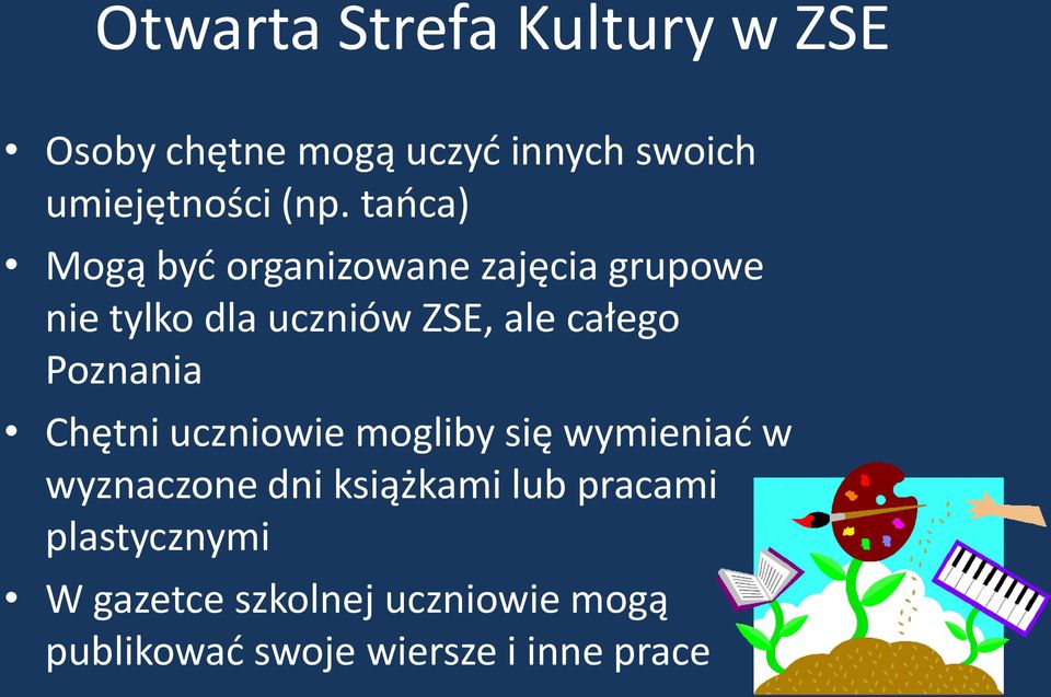 Poznania Chętni uczniowie mogliby się wymieniad w wyznaczone dni książkami lub