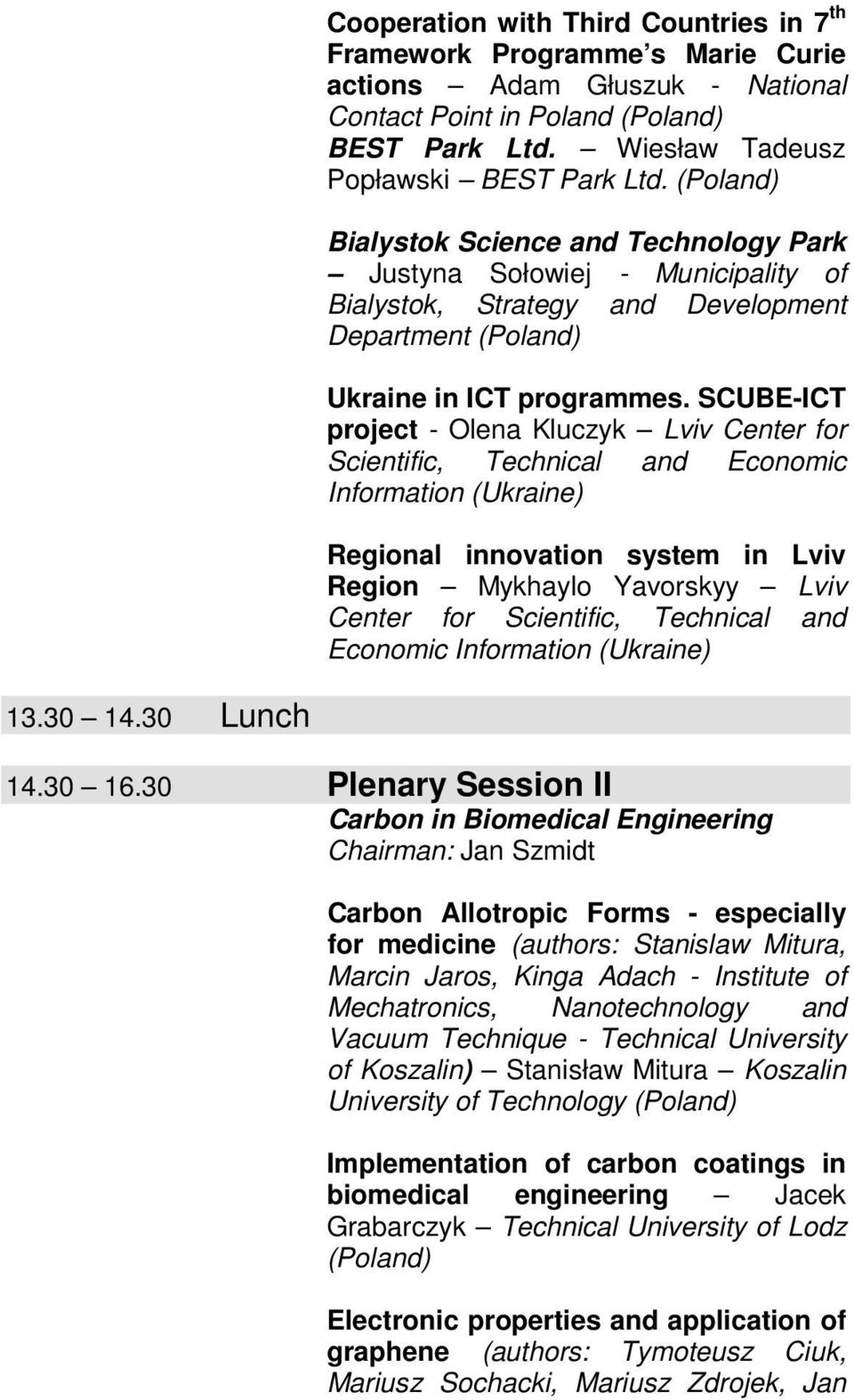 SCUBE-ICT project - Olena Kluczyk Lviv Center for Scientific, Technical and Economic Information (Ukraine) Regional innovation system in Lviv Region Mykhaylo Yavorskyy Lviv Center for Scientific,