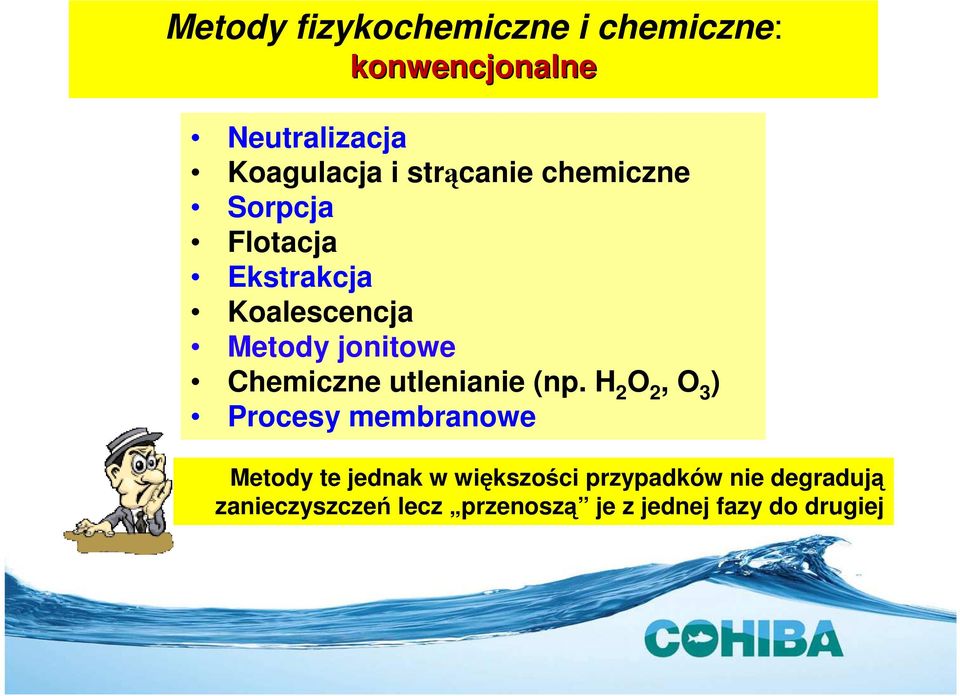 Chemiczne utlenianie (np.