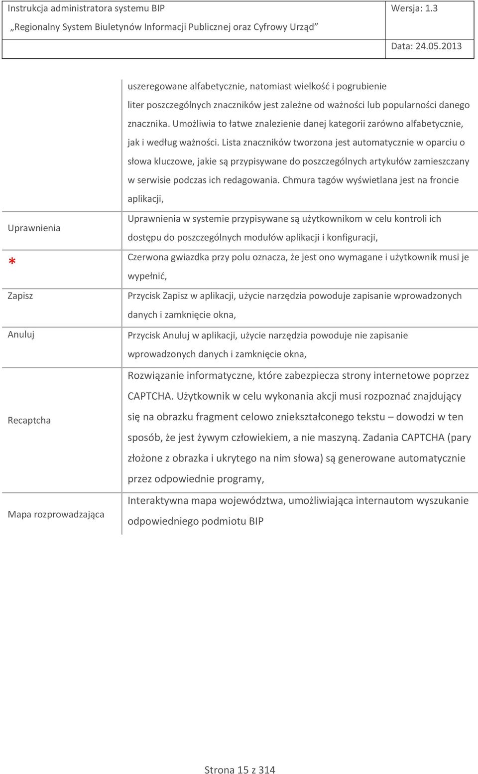 Lista znaczników tworzona jest automatycznie w oparciu o słowa kluczowe, jakie są przypisywane do poszczególnych artykułów zamieszczany w serwisie podczas ich redagowania.