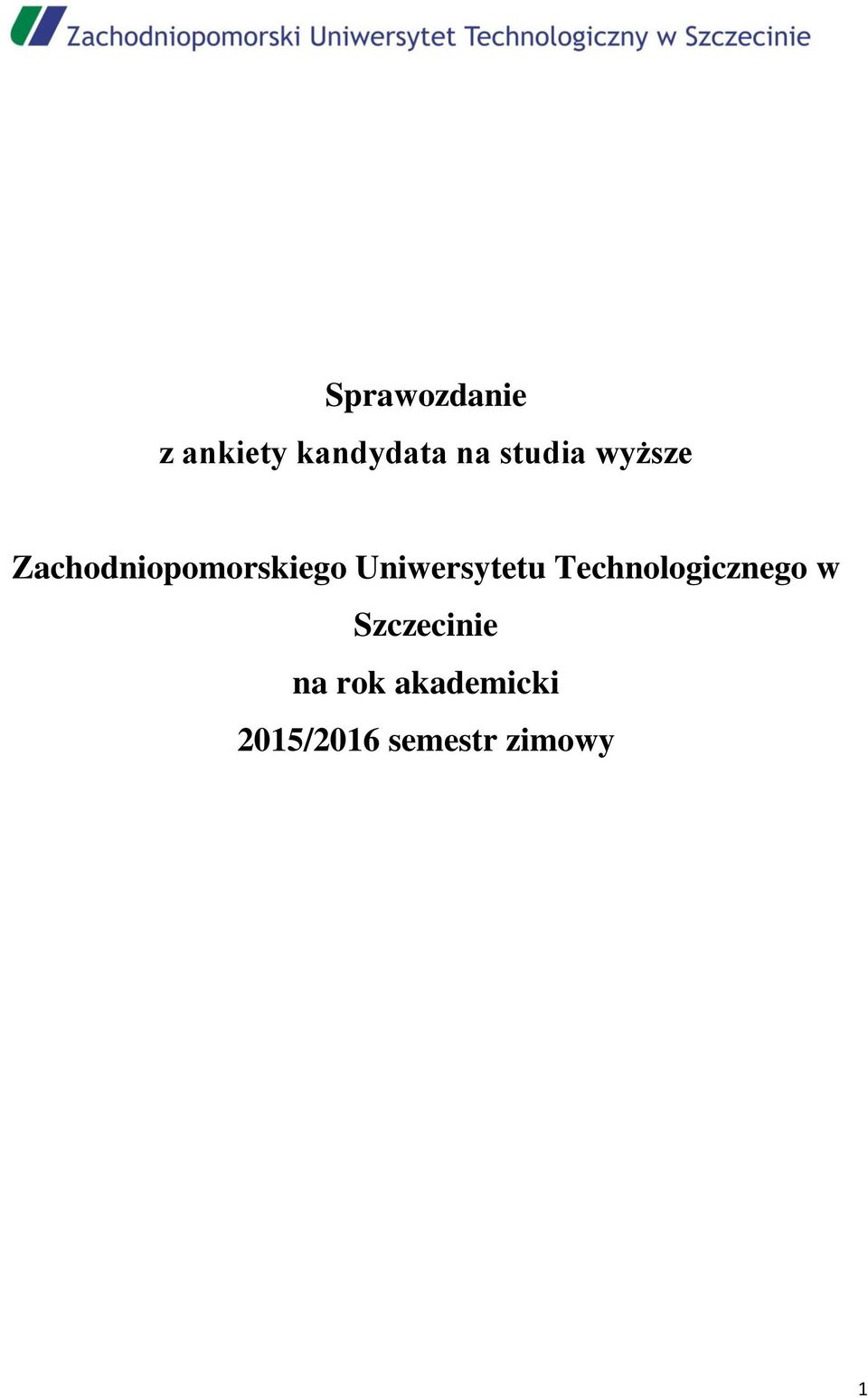 Uniwersytetu Technologicznego w