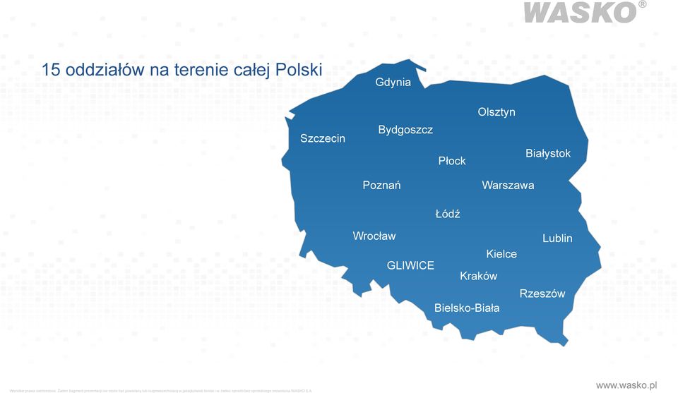 Białystok Poznań Warszawa Łódź Wrocław