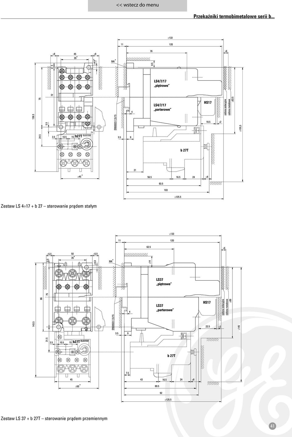 Zestaw LS 37 + b 27T