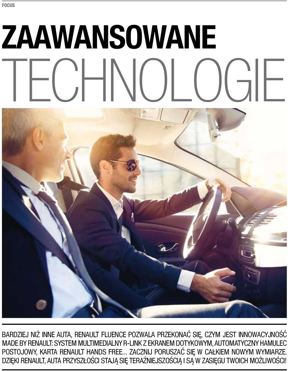 AUTOMATYCZNY HAMULEC POSTOJOWY, KARTA RENAULT HANDS FREE.