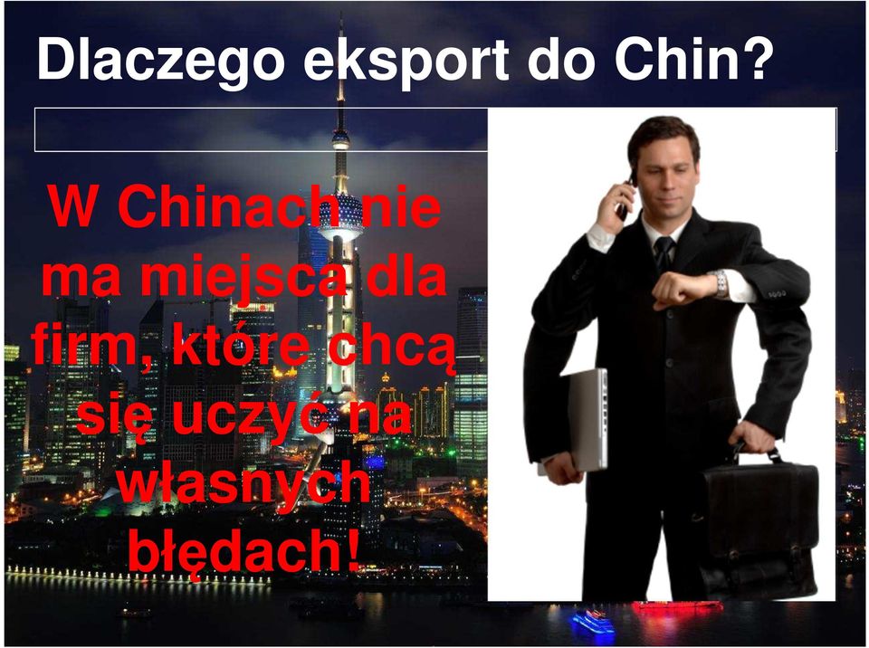 dla firm, które chcą się