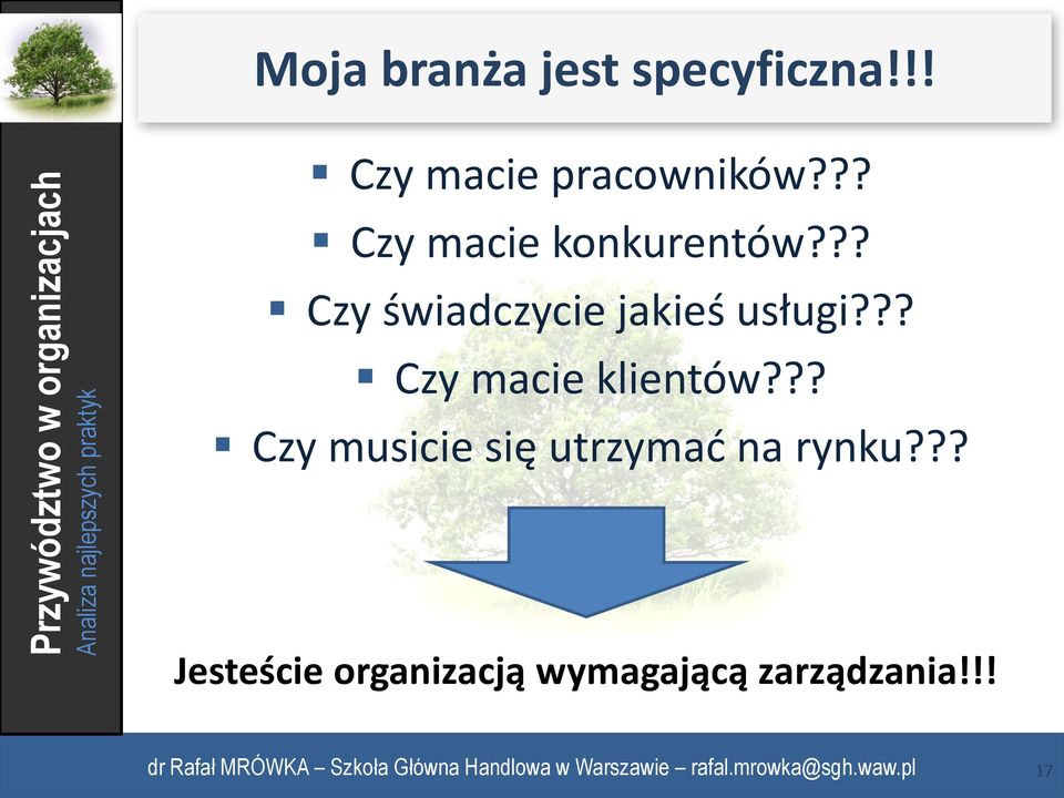 ?? Czy macie klientów?