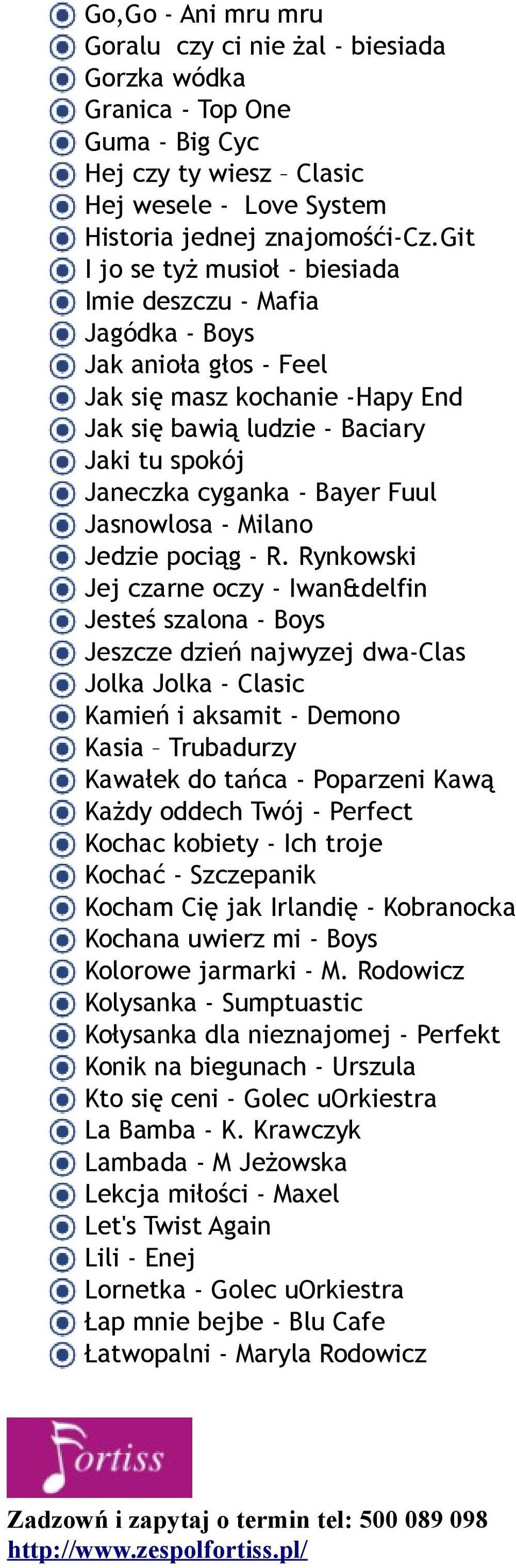 Fuul Jasnowlosa - Milano Jedzie pociąg - R.