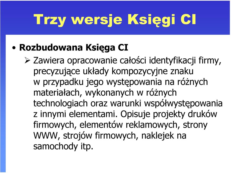 wykonanych w różnych technologiach oraz warunki współwystępowania z innymi elementami.