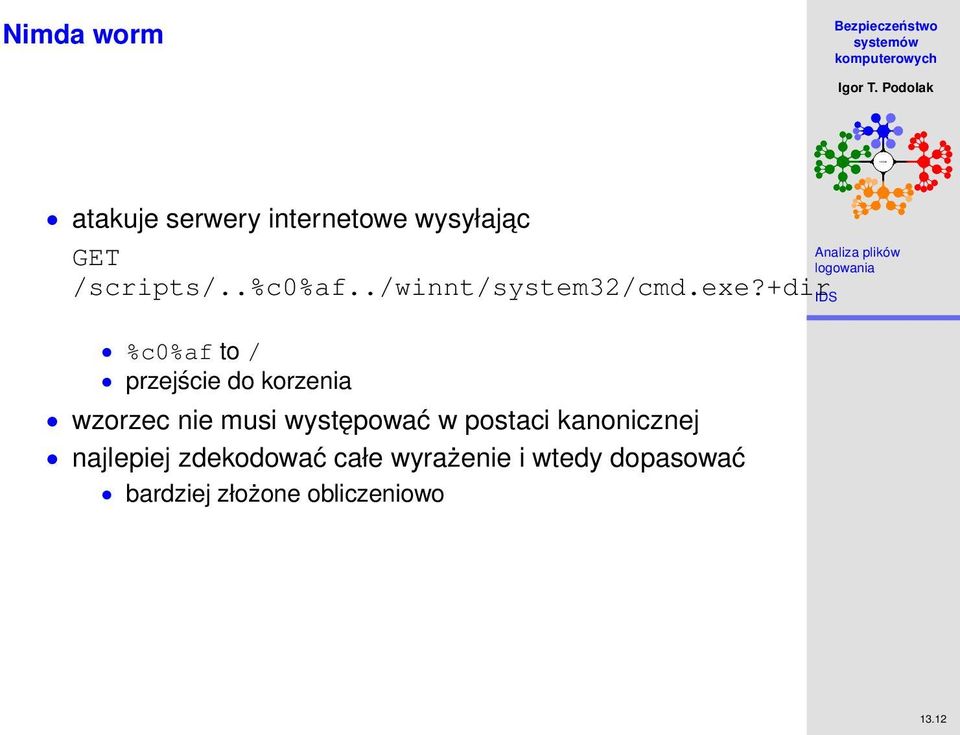 +dir %c0%af to / przejście do korzenia wzorzec nie musi występować w