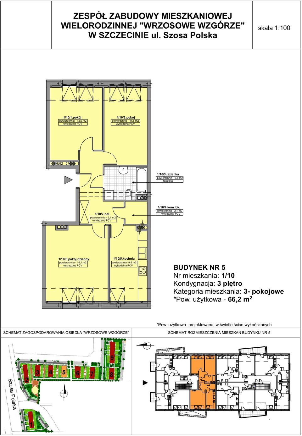 pokój dzienny powierzchnia - 16,1 m2 1/10/5.