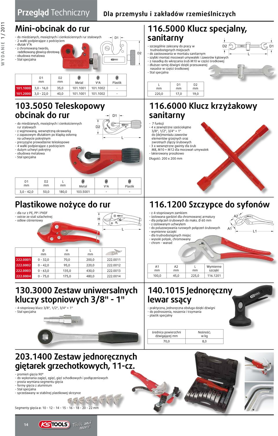 5000 Klucz specjalny, sanitarny - szczególnie zalecany do pracy w trudnodostępnych miejscach - do zastosowania w montażu sanitarnym - szybki montaż mocowań umywalek i zaworów kątowych - z nasadką do