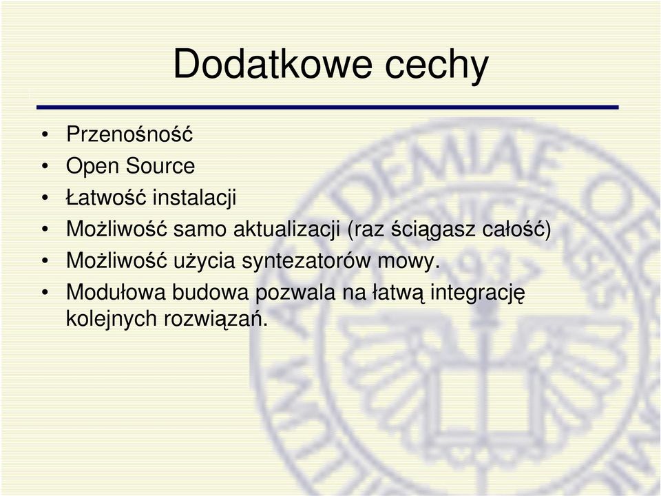 cigasz cało) Moliwouycia syntezatorów mowy.