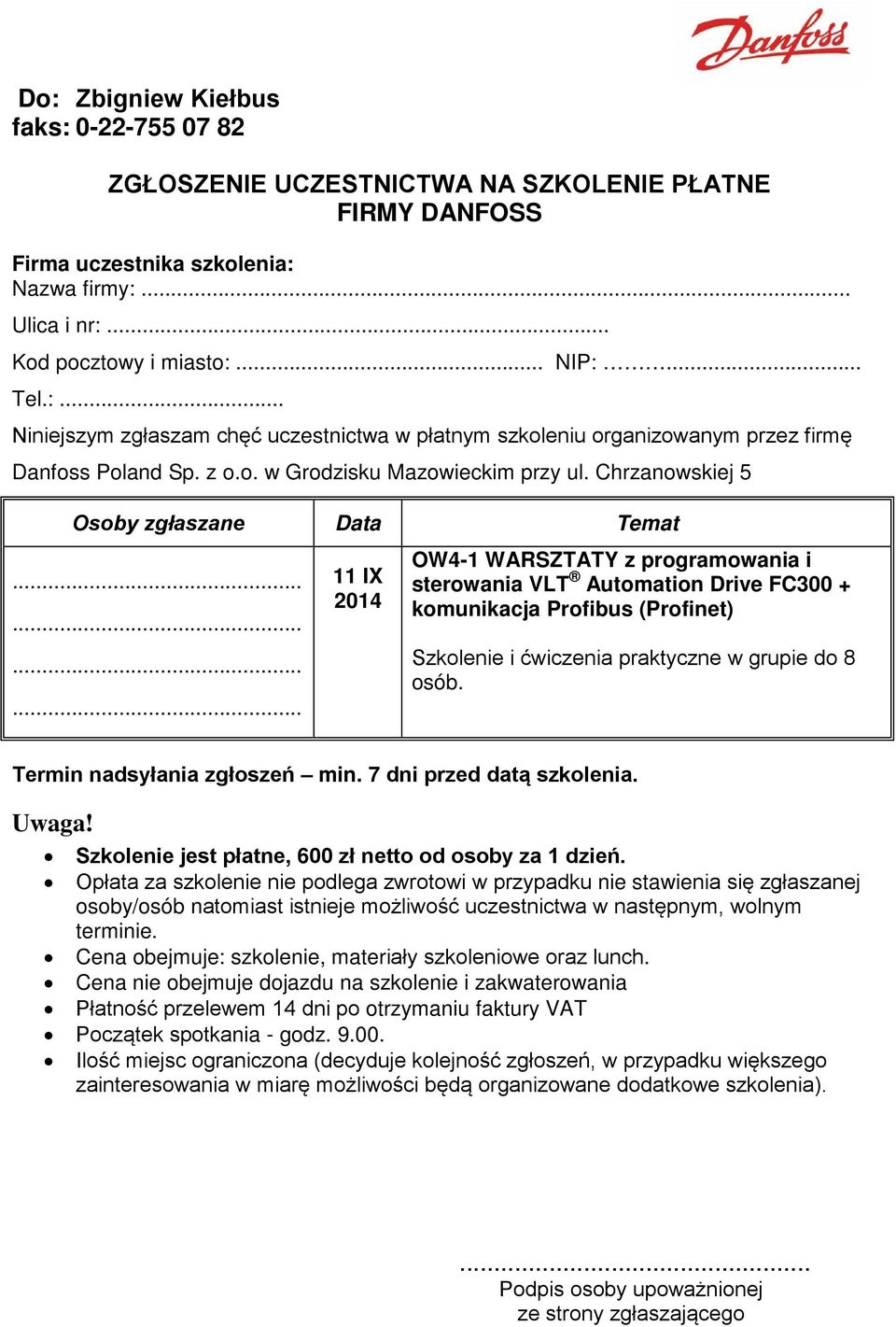 Chrzanowskiej 5 11 IX OW4-1 WARSZTATY z programowania i