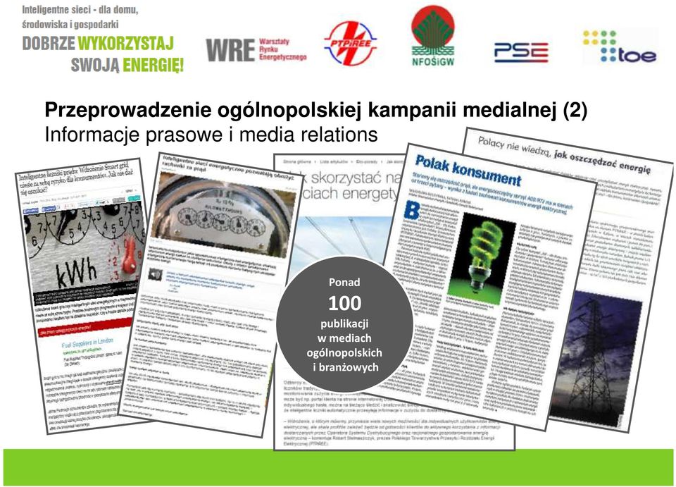 prasowe i media relations Ponad 100