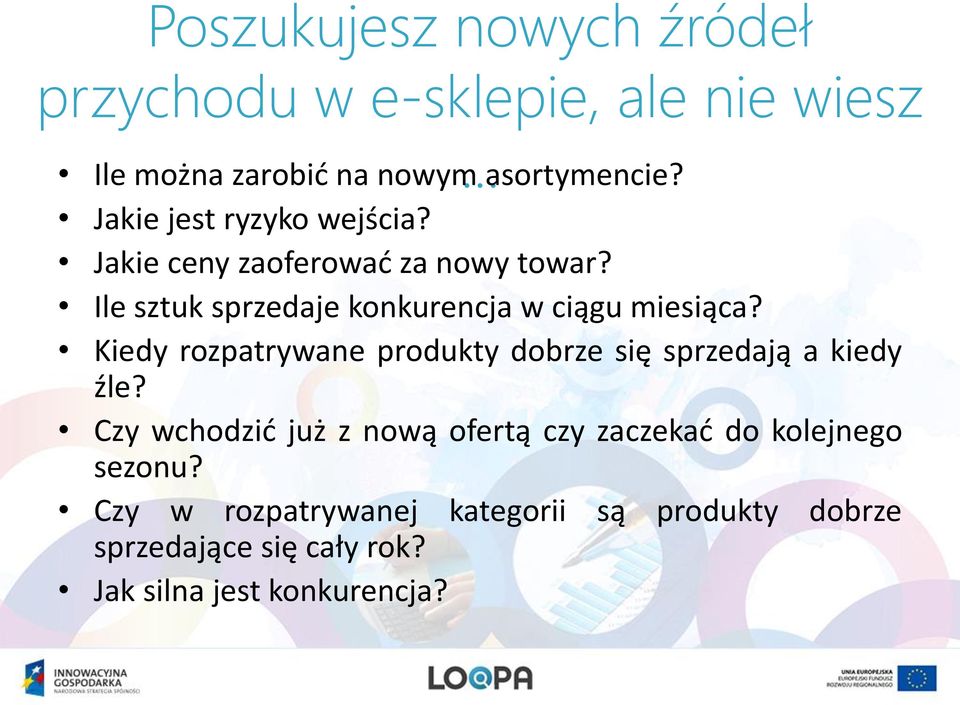 Ile sztuk sprzedaje konkurencja w ciągu miesiąca? Kiedy rozpatrywane produkty dobrze się sprzedają a kiedy źle?