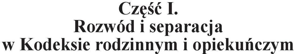 separacja w