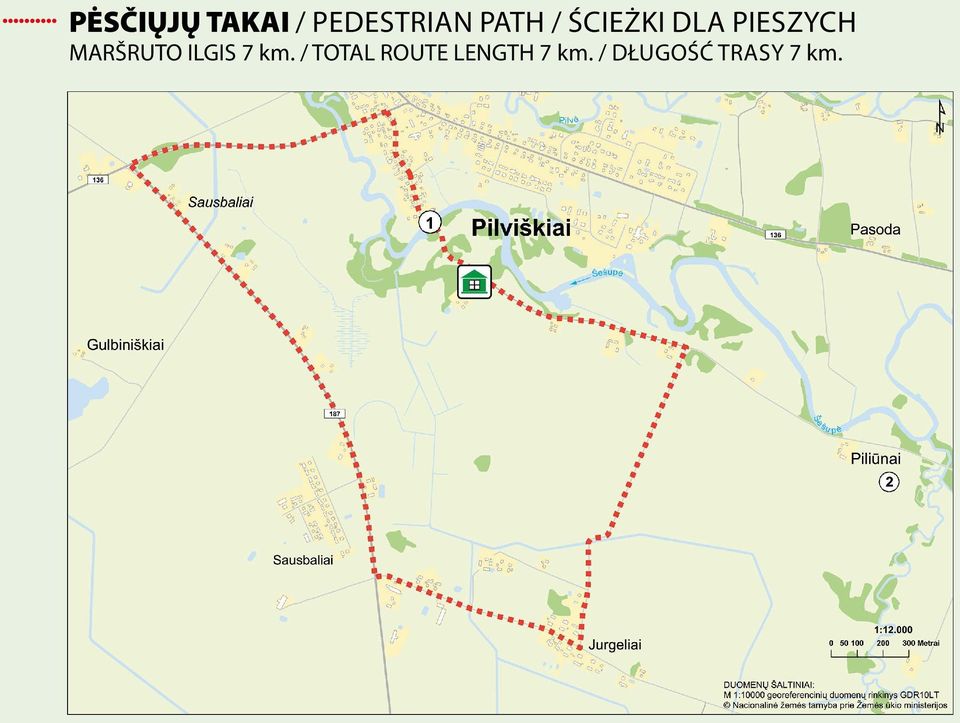 MARŠRUTO ILGIS 7 km.