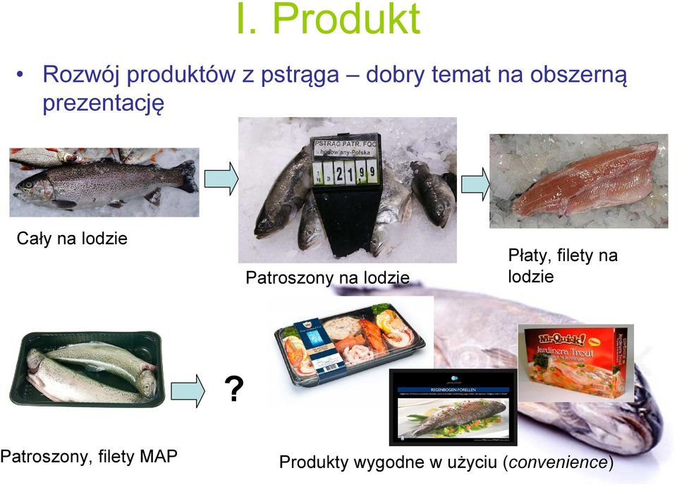 na lodzie Płaty, filety na lodzie?