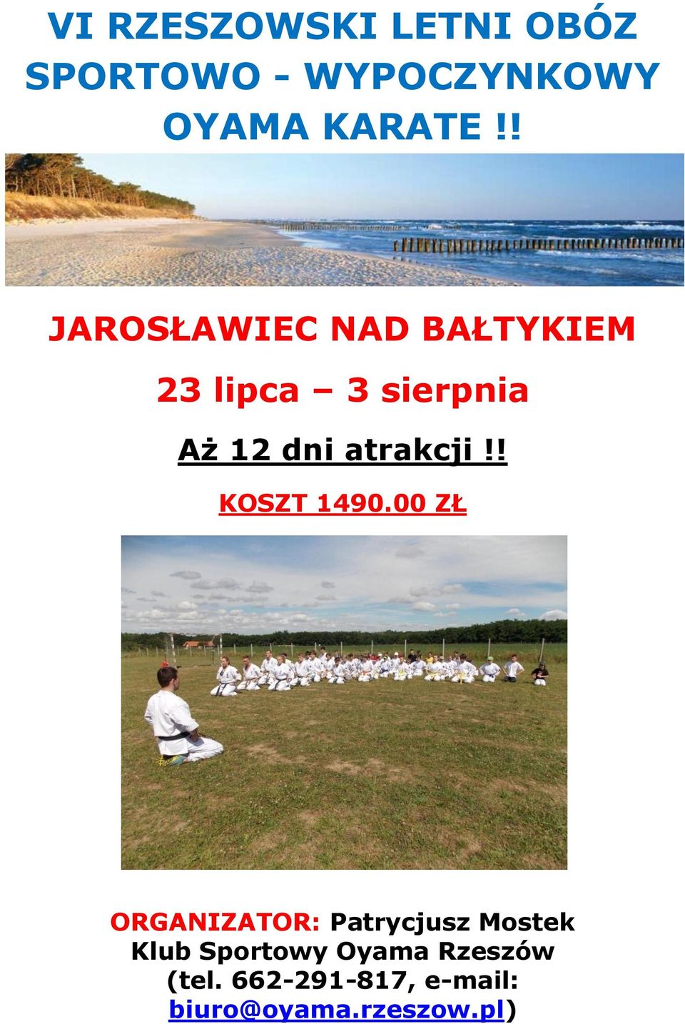 atrakcji!! KOSZT 1490.