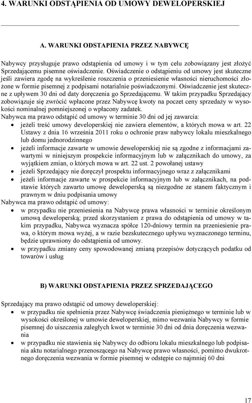 Oświadczenie o odstąpieniu od umowy jest skuteczne jeśli zawiera zgodę na wykreślenie roszczenia o przeniesienie własności nieruchomości złożone w formie pisemnej z podpisami notarialnie