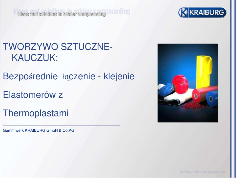 klejenie Elastomerów z