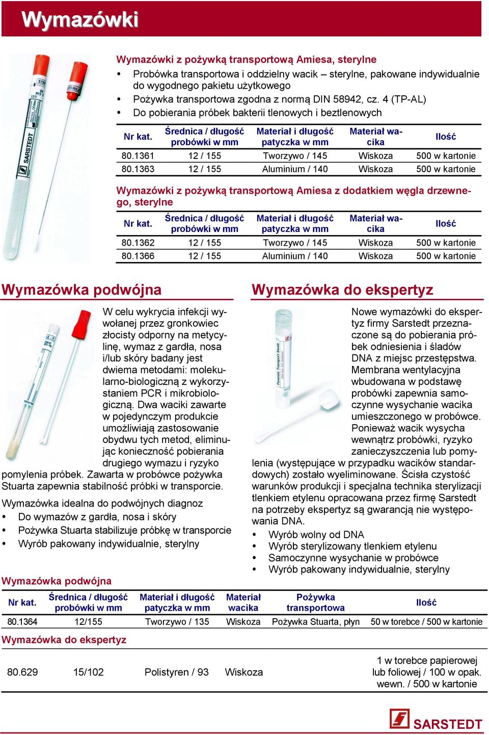 1361 12 / 155 Tworzywo / 145 Wiskoza 500 w kartonie 80.