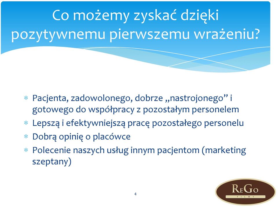 pozostałym personelem Lepszą i efektywniejszą pracę pozostałego