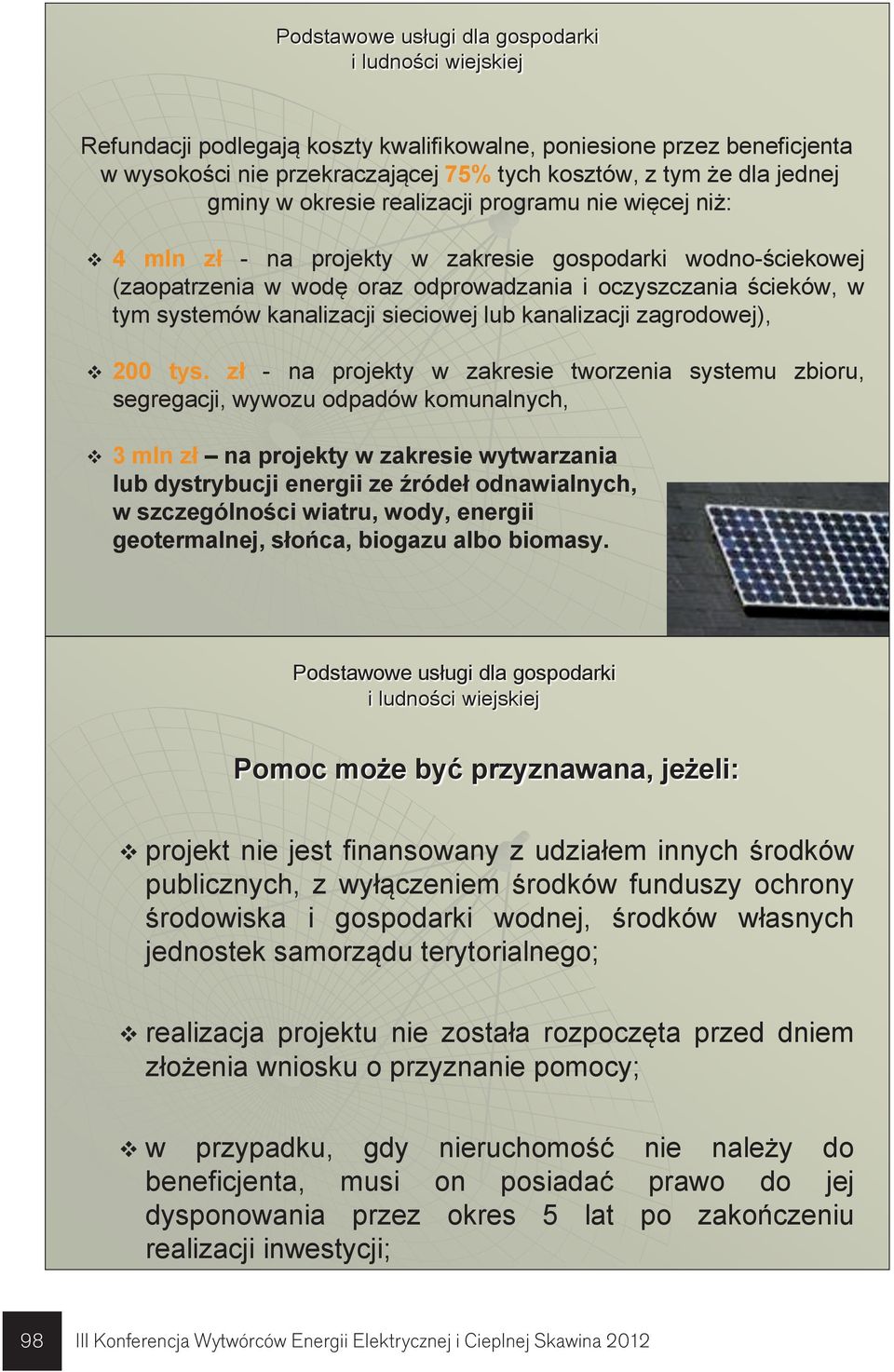 sieciowej lub kanalizacji zagrodowej), 200 tys.