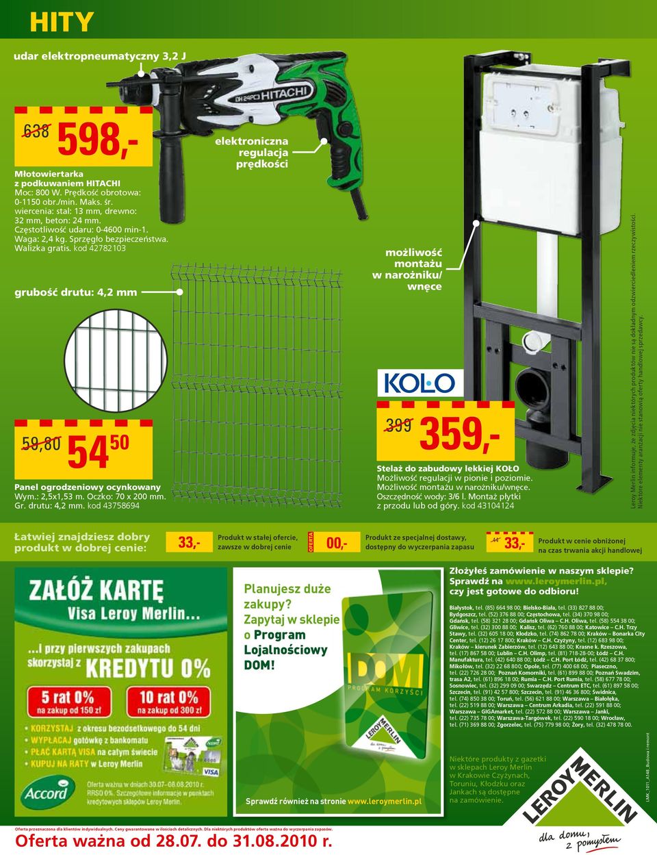 Maks. śr. wiercenia: stal:, drewno:, beton: 4. Częstotliwość udaru: 0-4600 in-. Waga:,4 kg. Sprzęgło bezpieczeństwa. Walizka gratis.