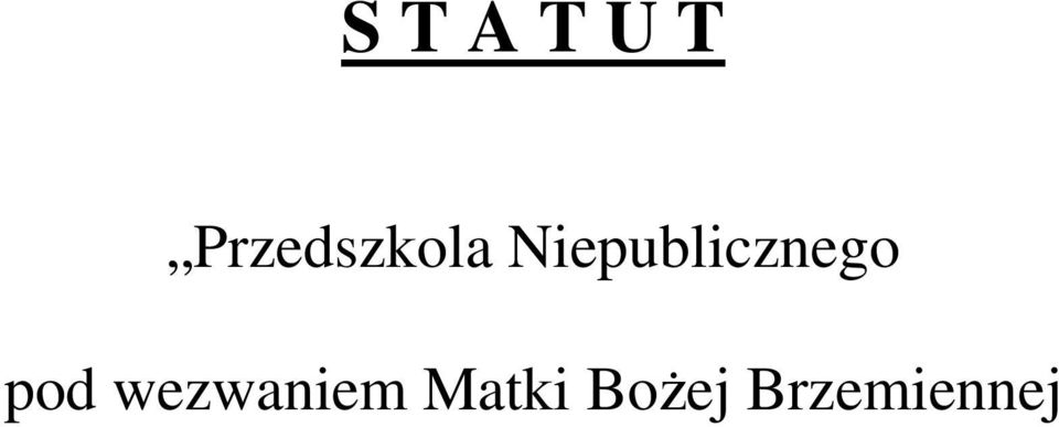 Niepublicznego pod