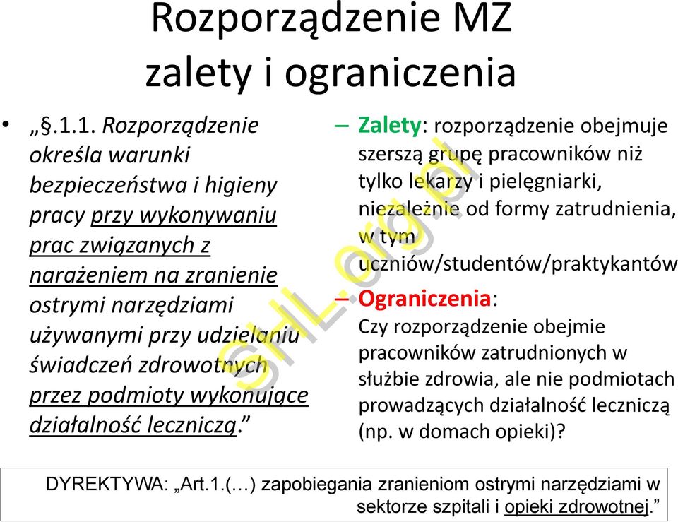 świadczeń zdrowotnych przez podmioty wykonujące działalność leczniczą.