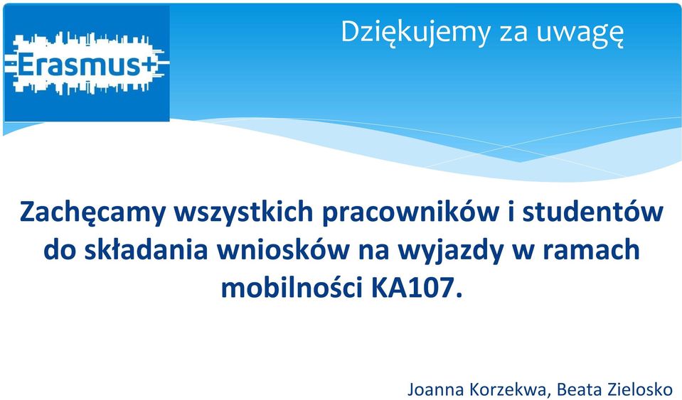 składania wniosków na wyjazdy w ramach