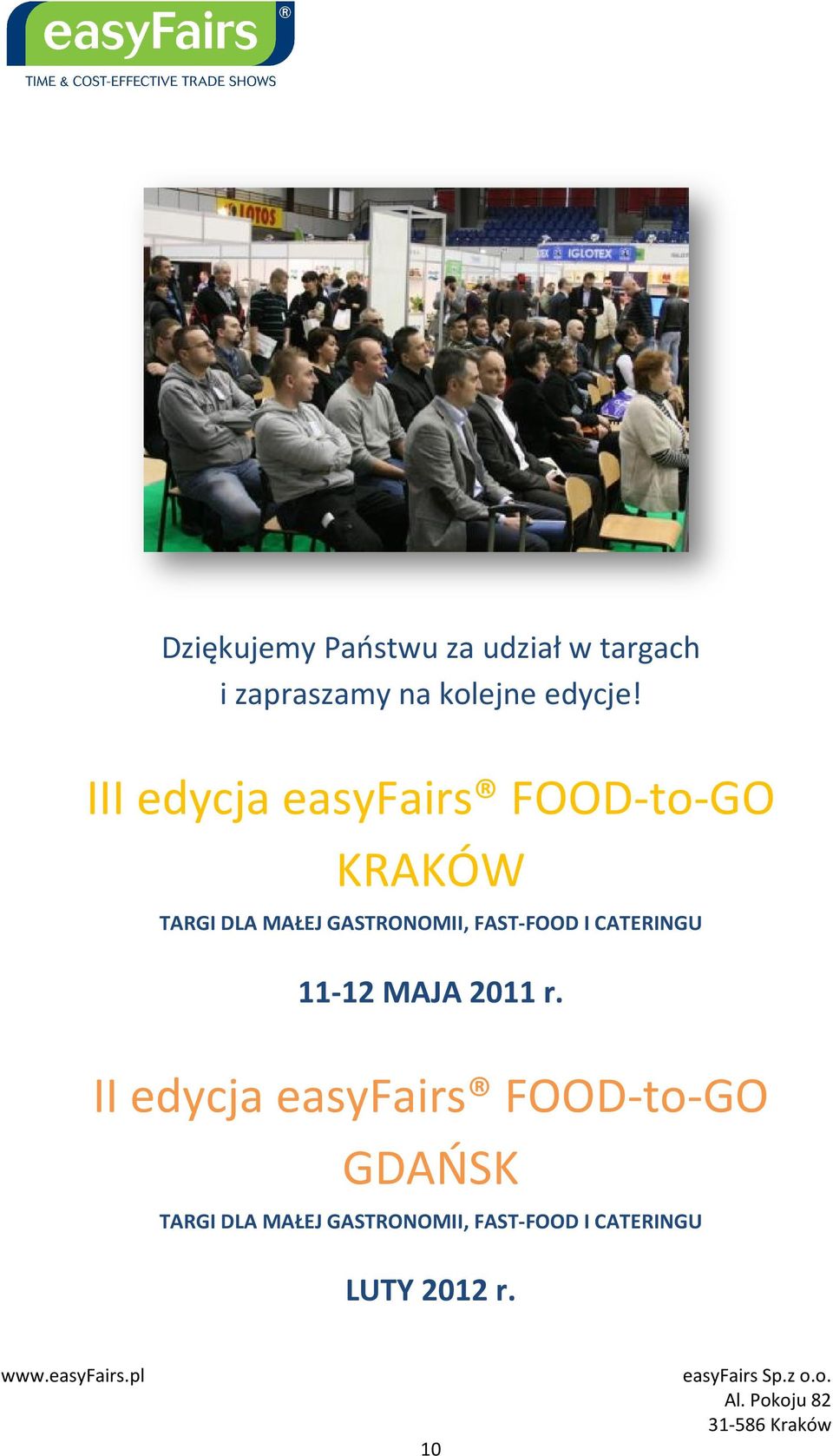 FAST-FOOD FOOD I CATERINGU 11-12 MAJA 2011 r.