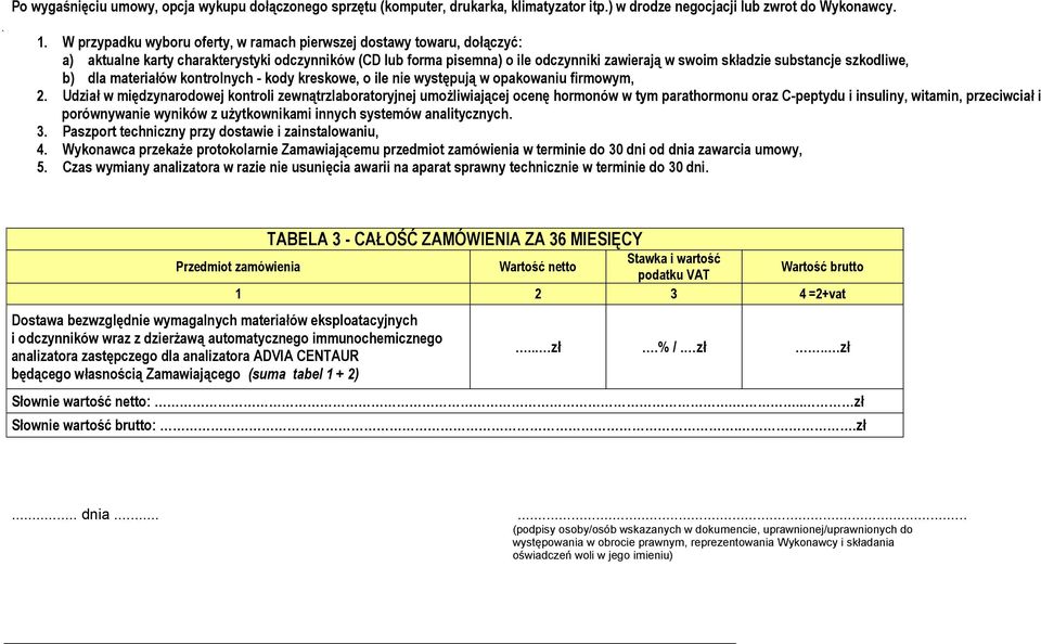 szkodliwe, b) dla materiałów kontrolnych - kody kreskowe, o ile nie występują w opakowaniu firmowym, 2.