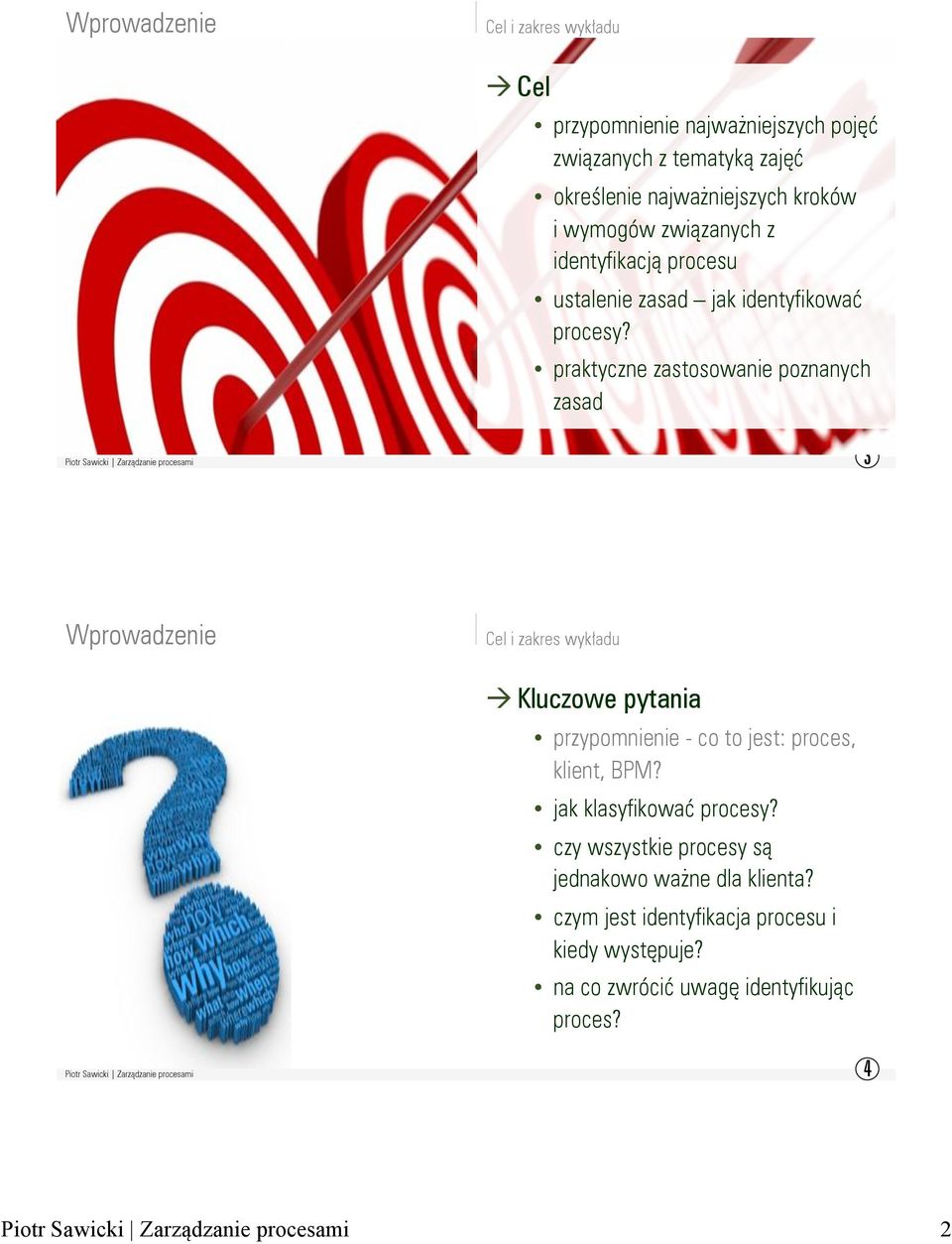 identyfikacją ustalenie zasad jak identyfikować procesy?
