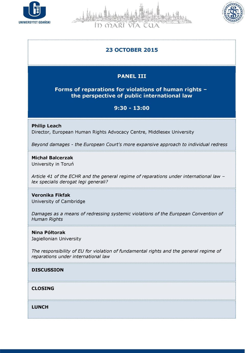 reparations under international law lex specialis derogat legi generali?