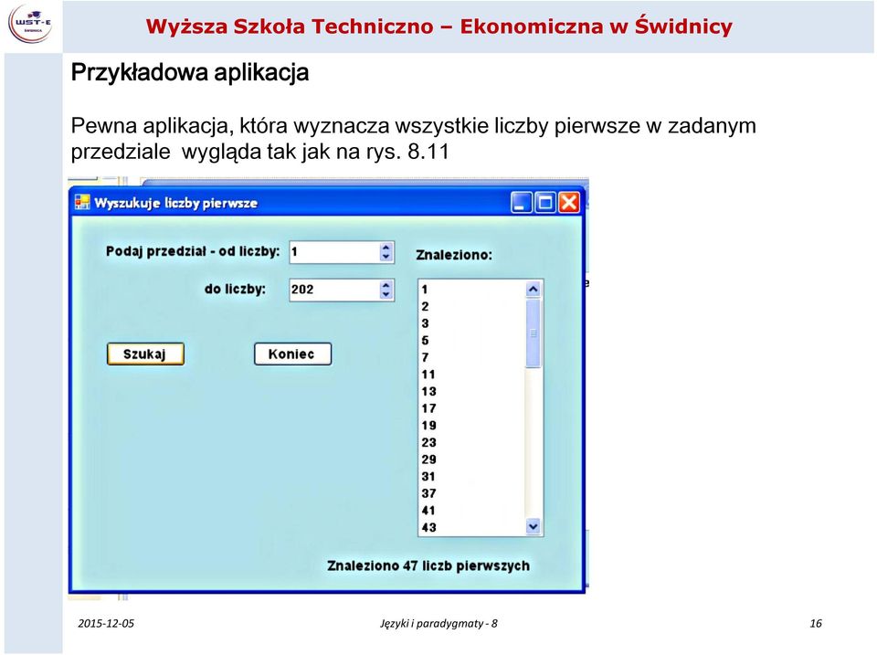 wszystkie liczby pierwsze w
