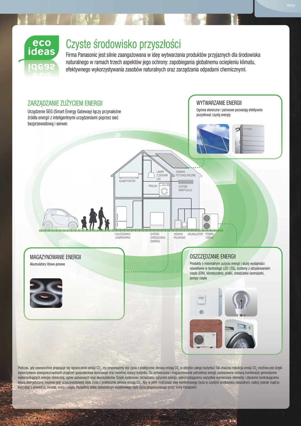 ZARZĄDZANIE ZUŻYCIEM ENERGII Urządzenie SEG (Smart Energy Gateway) łączy przynależne źródła energii z inteligentnymi urządzeniami poprzez sieć bezprzewodową i serwer.