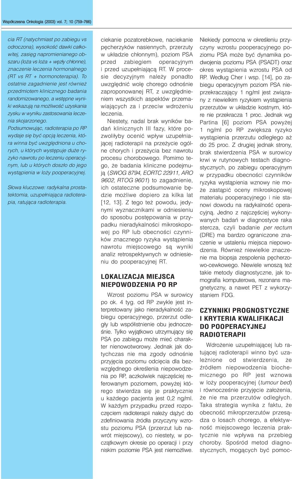 hormonoterapia).